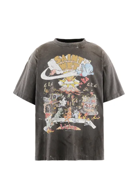 SAINT MXXXXXX graphic-print T-shirt