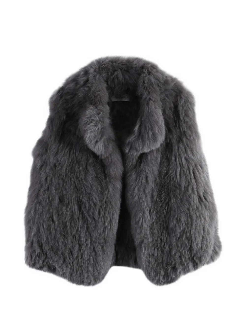 Yves Salomon shearling gilet Grijs