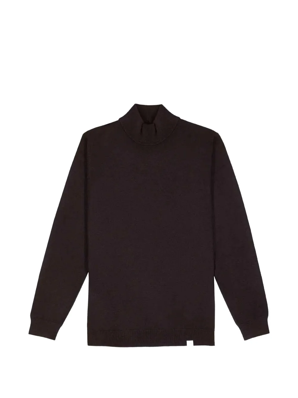 NOWADAYS ribbed-trim turtleneck sweater - Marron NOWADAYS ribbed-trim turtleneck sweater - Marron