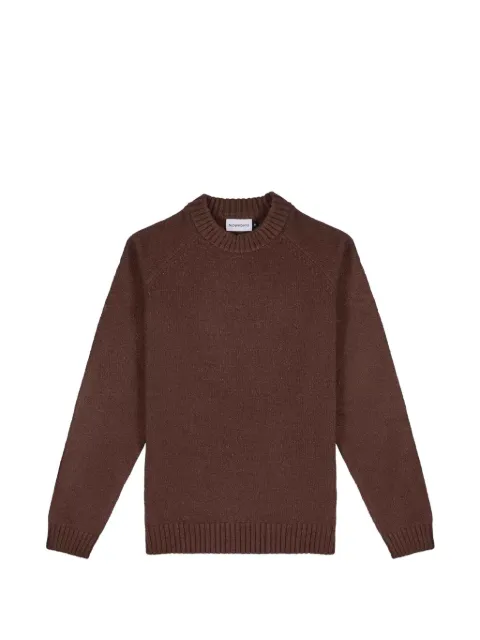 NOWADAYS raglan-sleeve crew-neck sweater