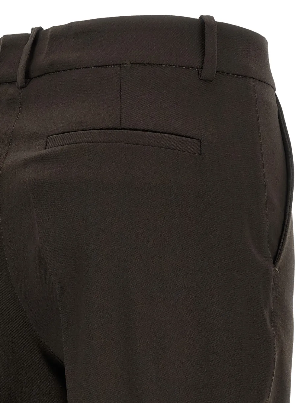 P.A.R.O.S.H. Liliuxy26 broek met rechte pijpen Bruin
