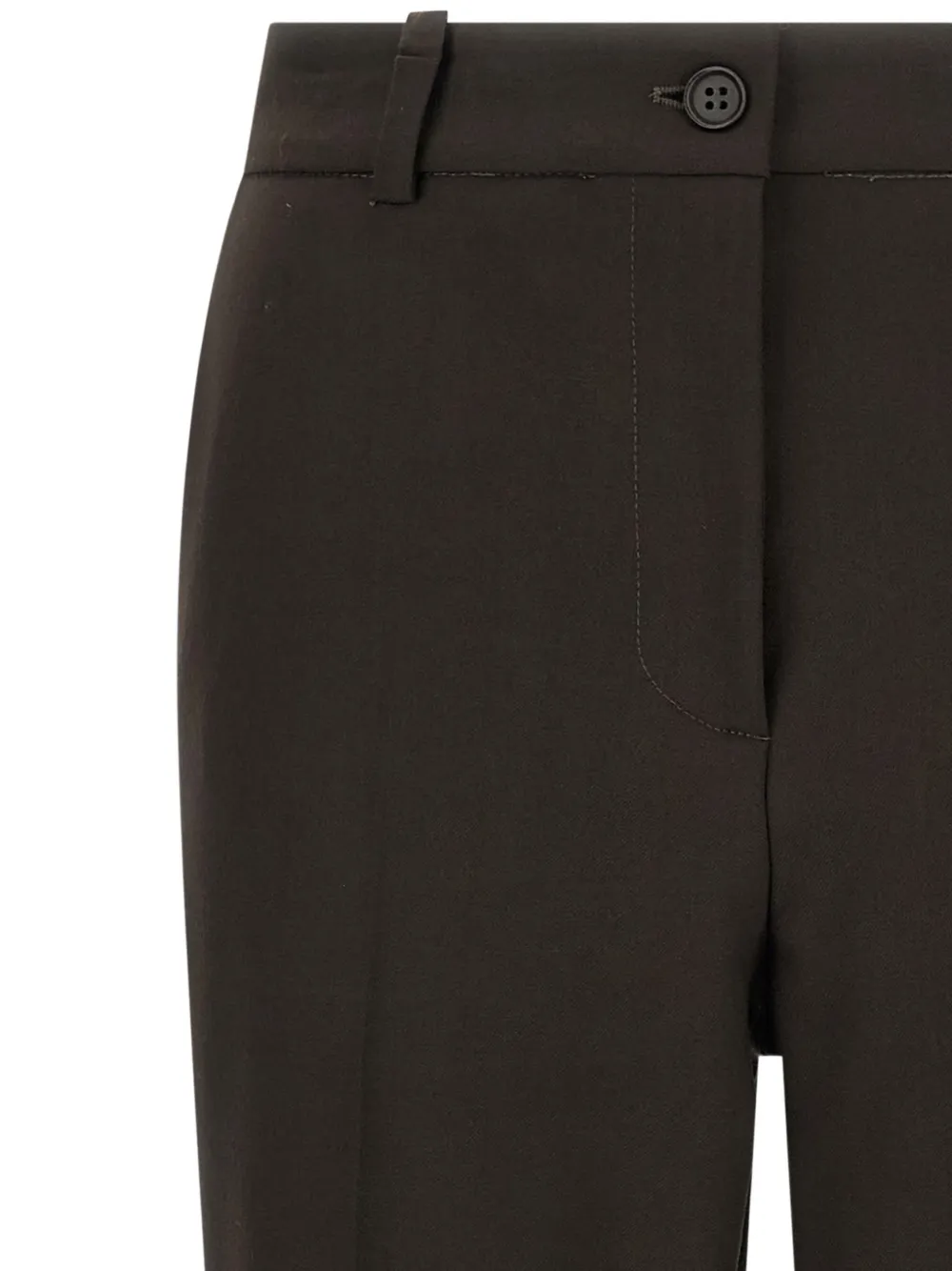 P.A.R.O.S.H. Liliuxy26 broek met rechte pijpen Bruin