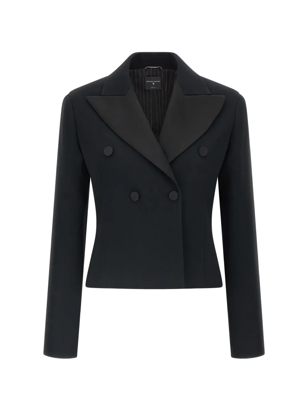 Ermanno Scervino double-breasted tuxedo blazer - Noir