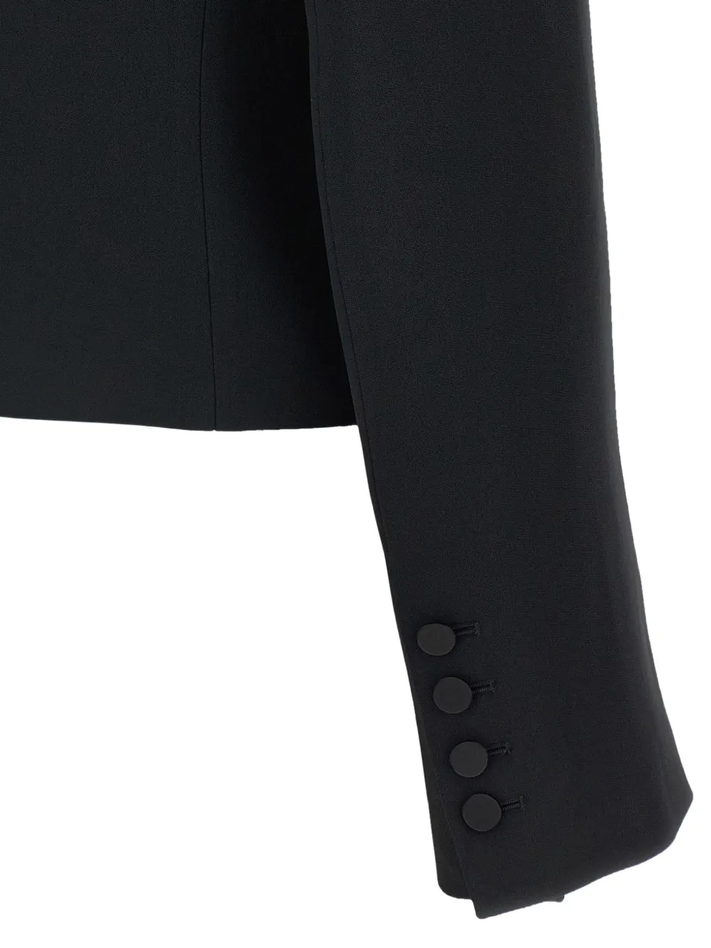 Ermanno Scervino double-breasted tuxedo blazer Zwart