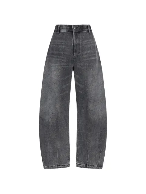 CROQUIS jeans anchos con curva