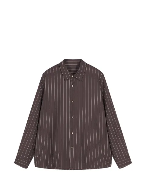 CROQUIS pinstripe relaxed-fit shirt