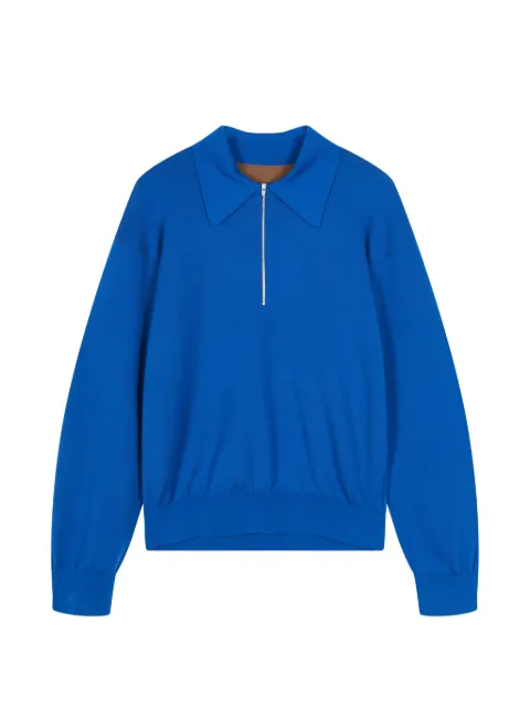 CROQUIS half-zip polo sweater