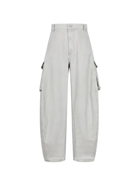 CROQUIS pantalones cargo con diseño curvo