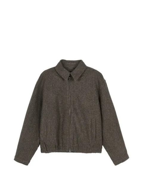 JNBY veste en tweed à carreaux