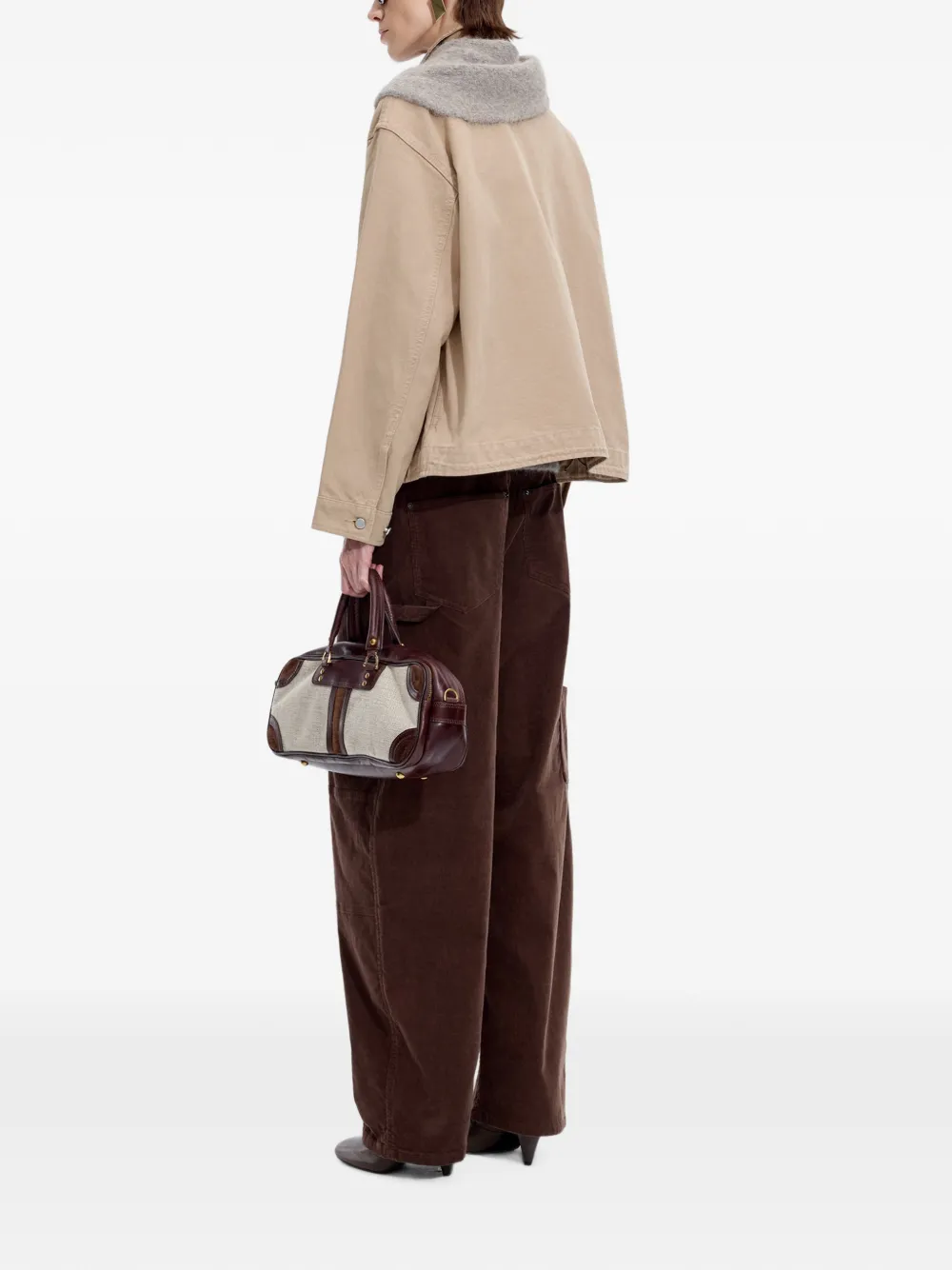 JNBY Oversized jack met trekkoord Beige