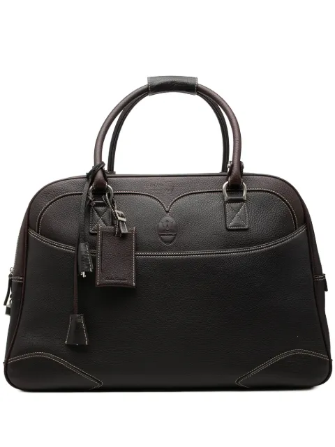 Ferragamo Pre-Owned 2000-2026 Maserati Calfskin travel bag