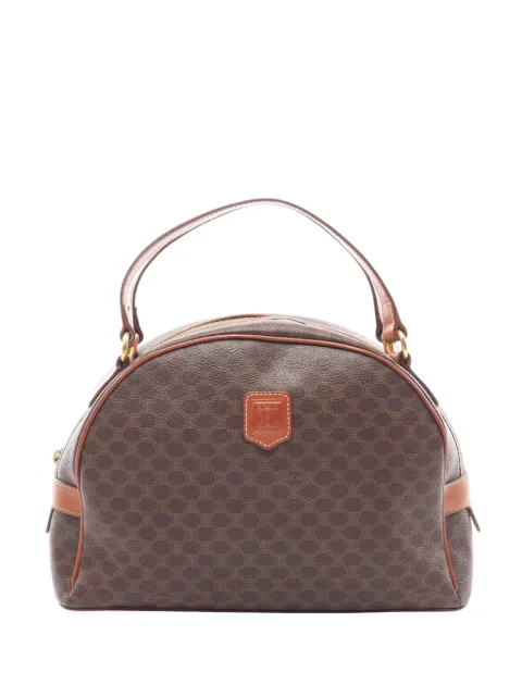 Celine Pre-Owned 20th Century Macadam Dome Handtasche aus beschichtetem Canvas
