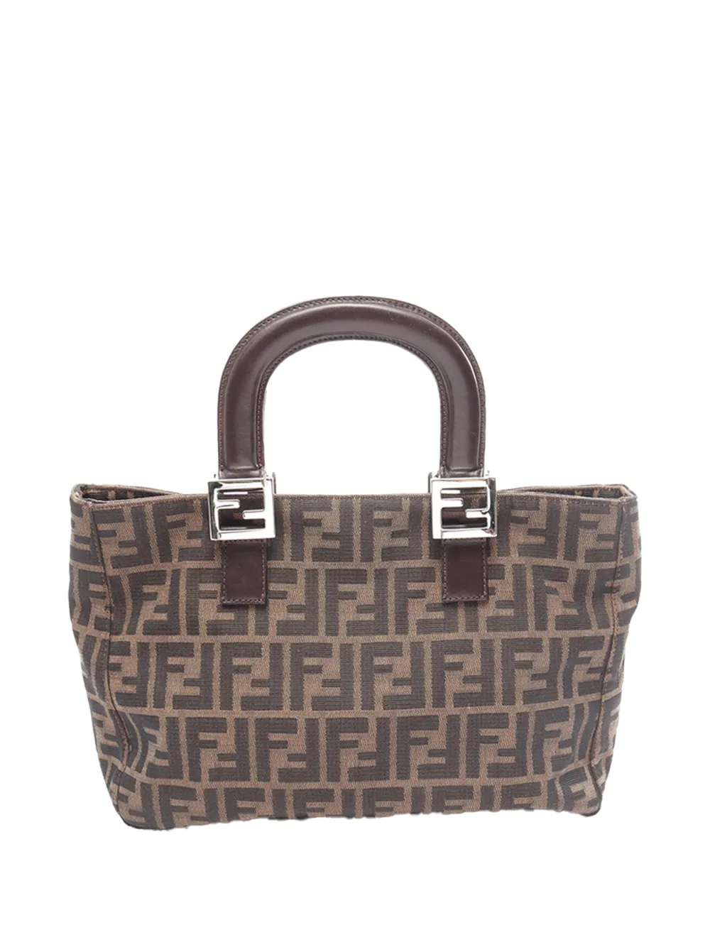 Fendi Pre-Owned 2000-2010 Zucca Canvas handbag - Braun