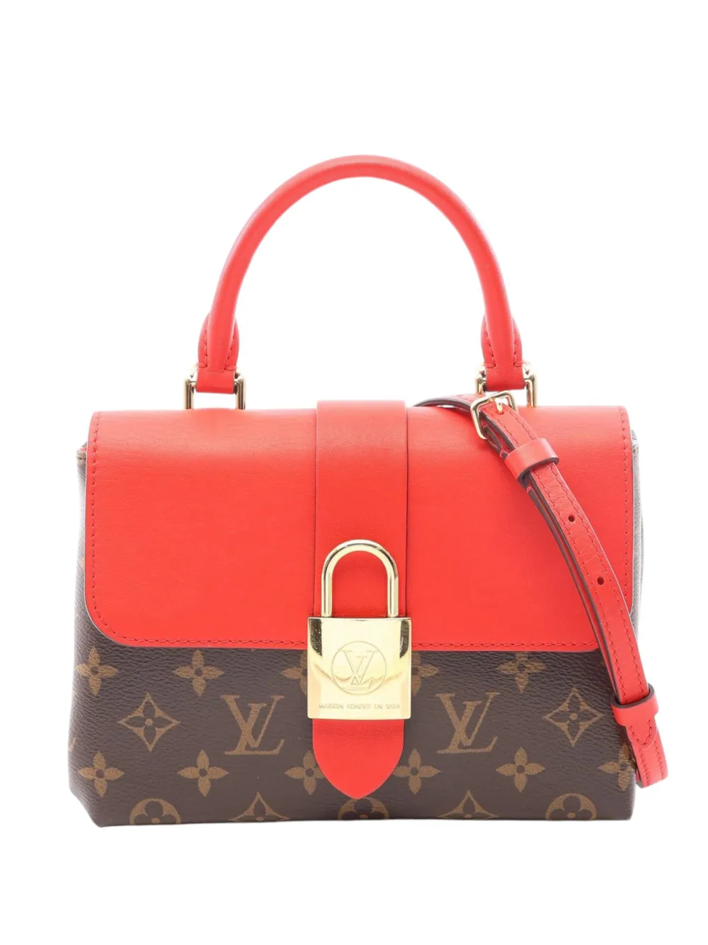Louis Vuitton Pre-Owned 2019 Monogram Locky BB satchel - Braun