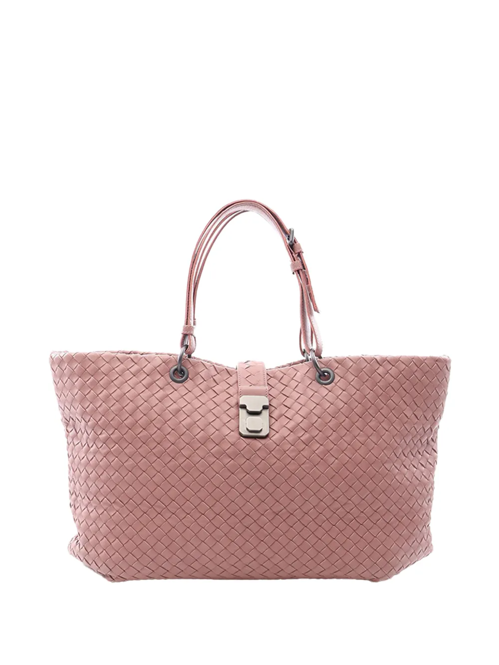 Bottega Veneta Pre-Owned 2012-2026 Medium Nappa Intrecciato Capri tote bag - Braun