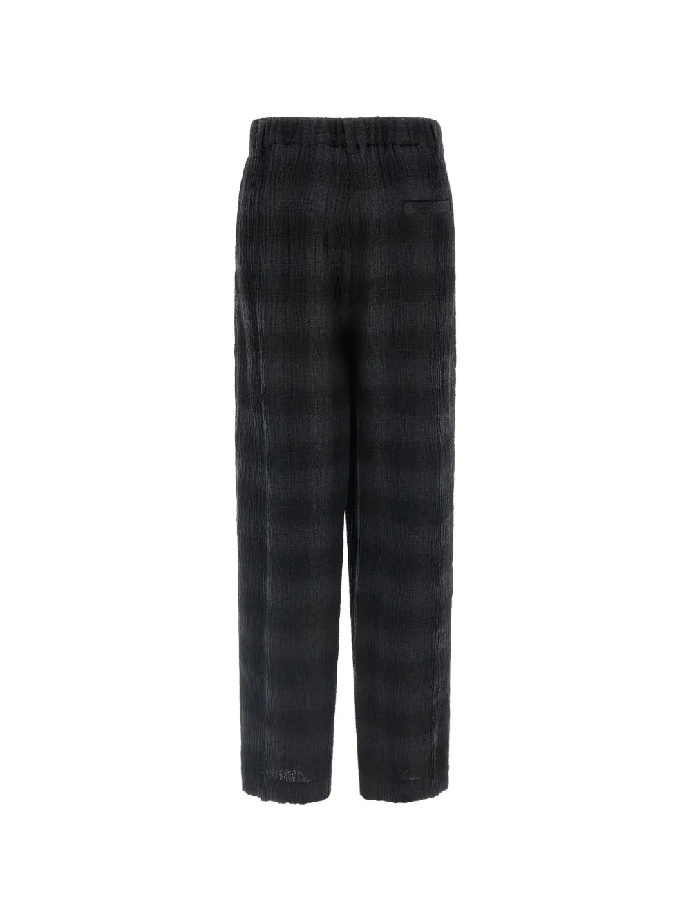 Tela Victor broek met gekreukt effect Zwart