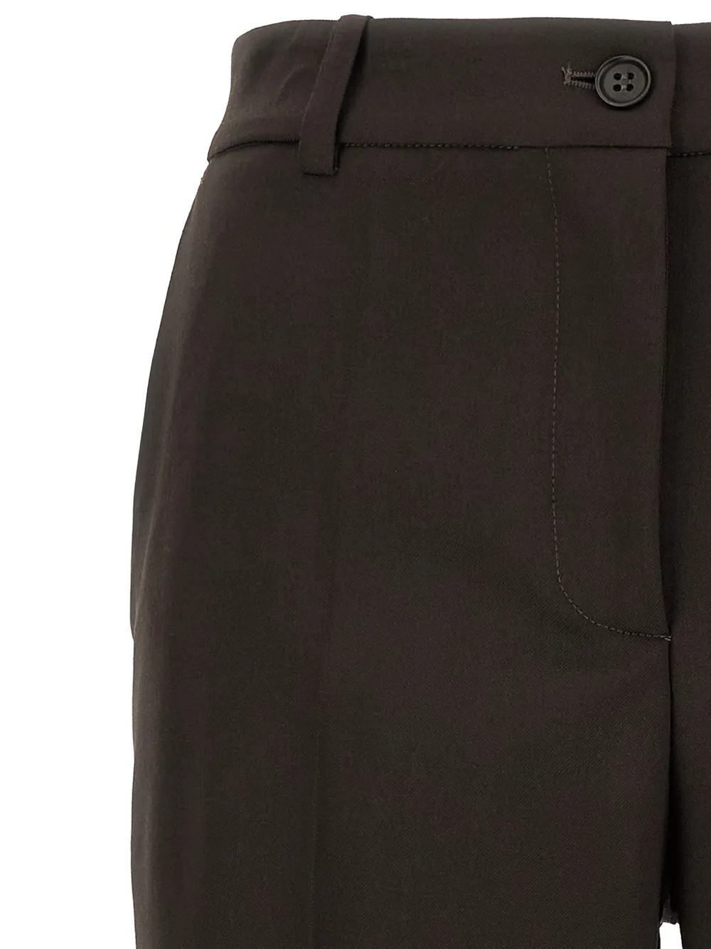 P.A.R.O.S.H. Liliuxy26 flared broek Bruin