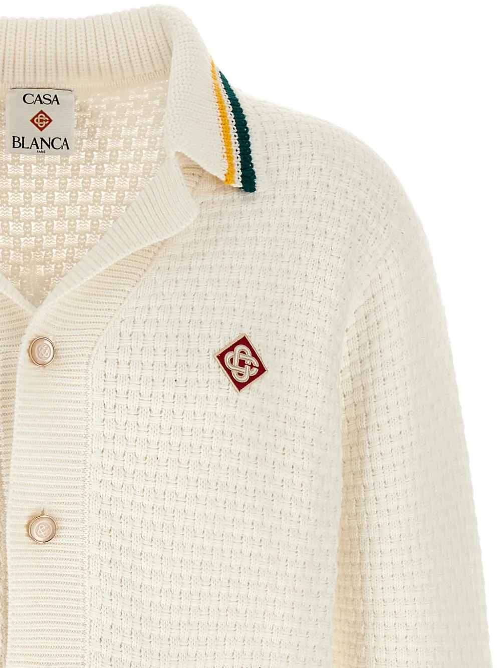 Casablanca Pyramid of Oranges vest Wit