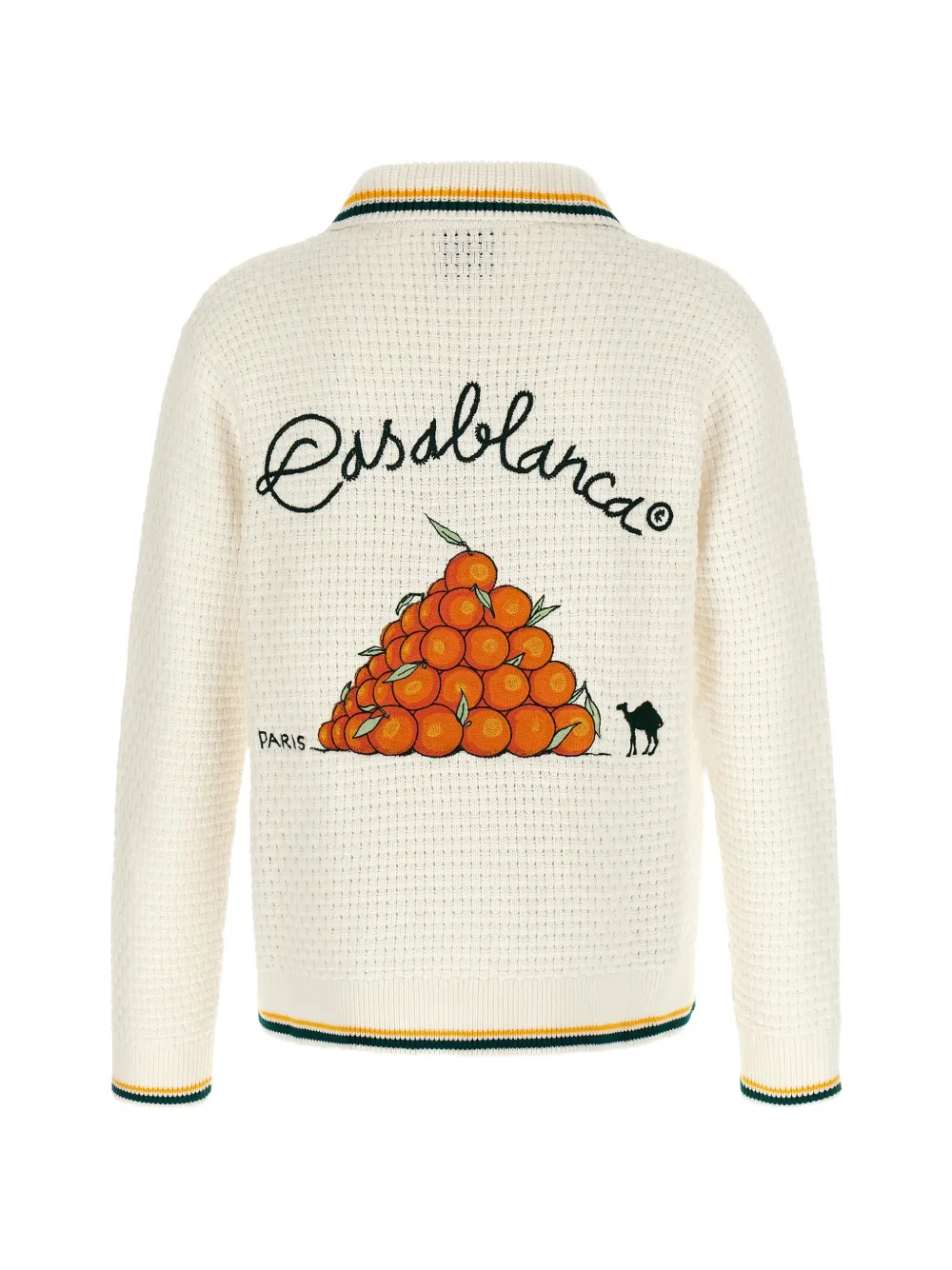 Casablanca Pyramid of Oranges vest Wit