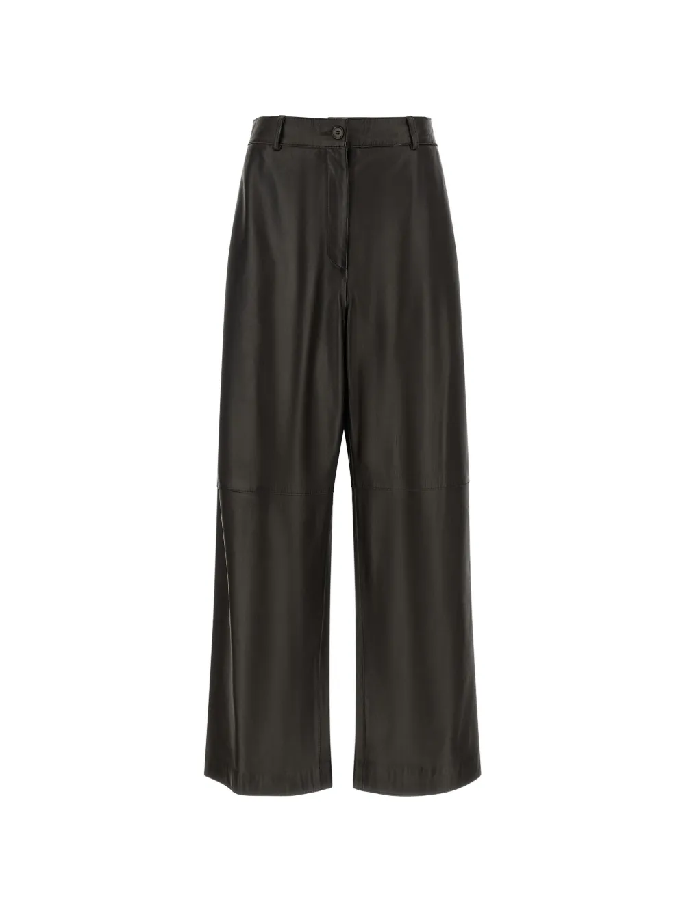P.A.R.O.S.H. Maciock26 leather trousers - Noir