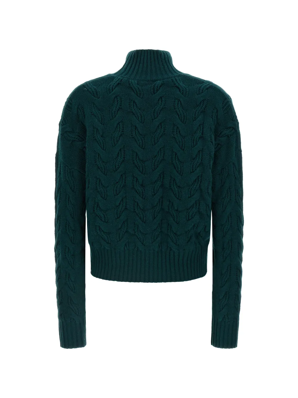Max Mara Kabelgebreide trui Groen