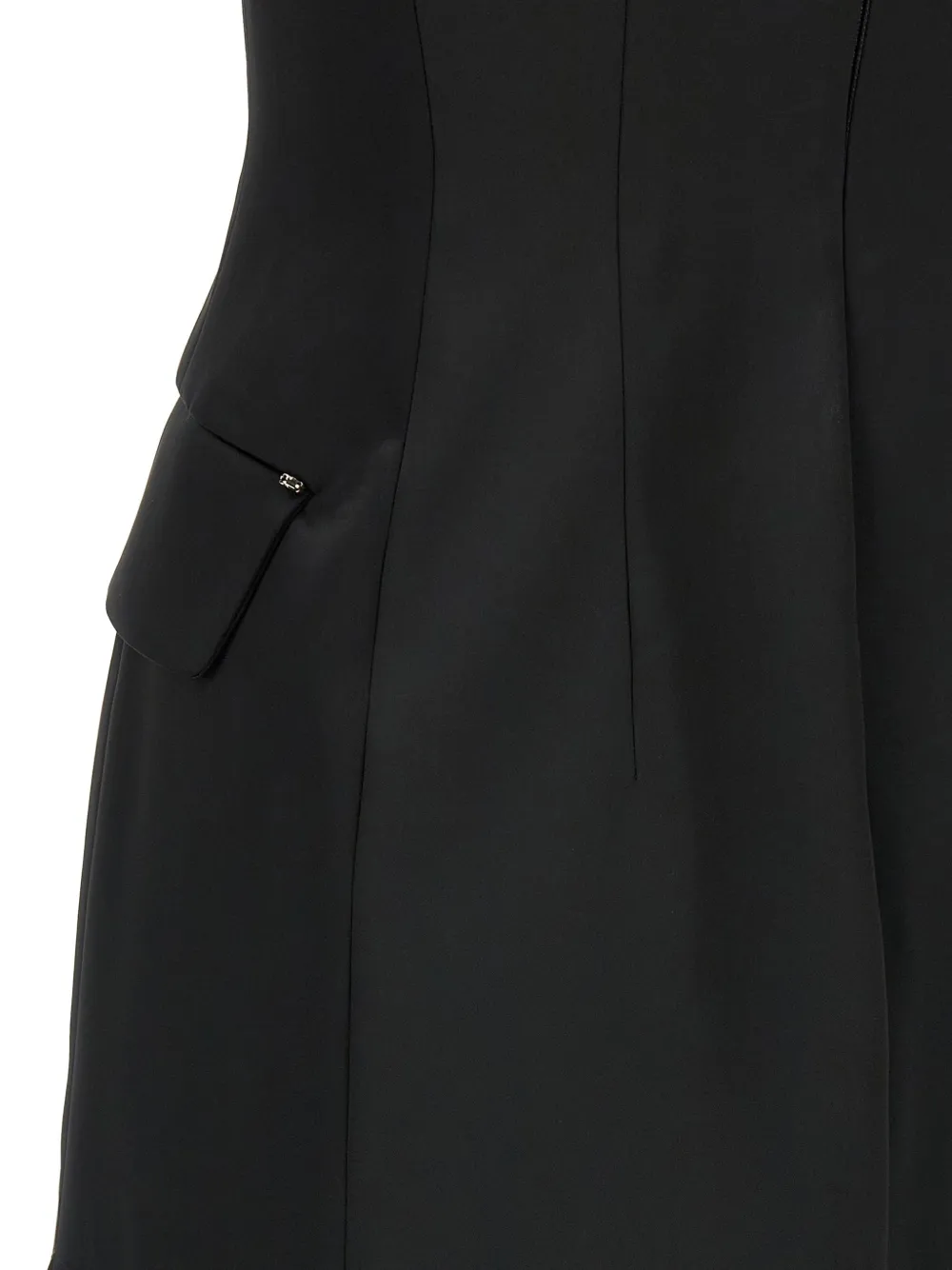 Sportmax V-neck maxi dress Zwart