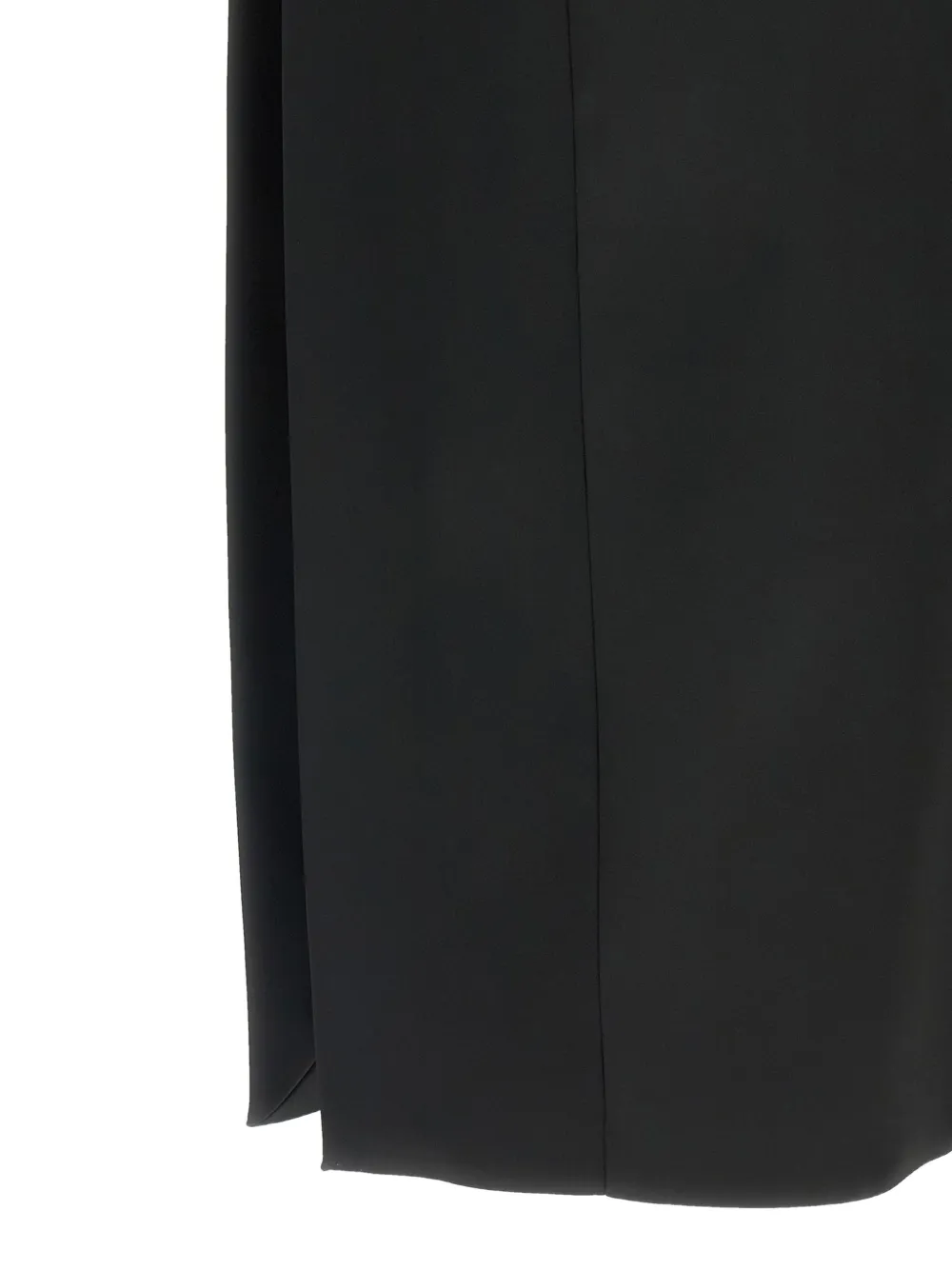 Sportmax V-neck maxi dress Zwart