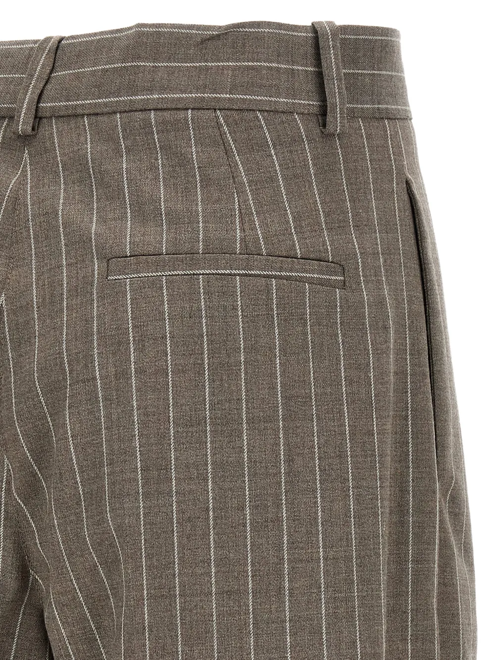 P.A.R.O.S.H. Lassie pinstripe-pattern shorts Bruin