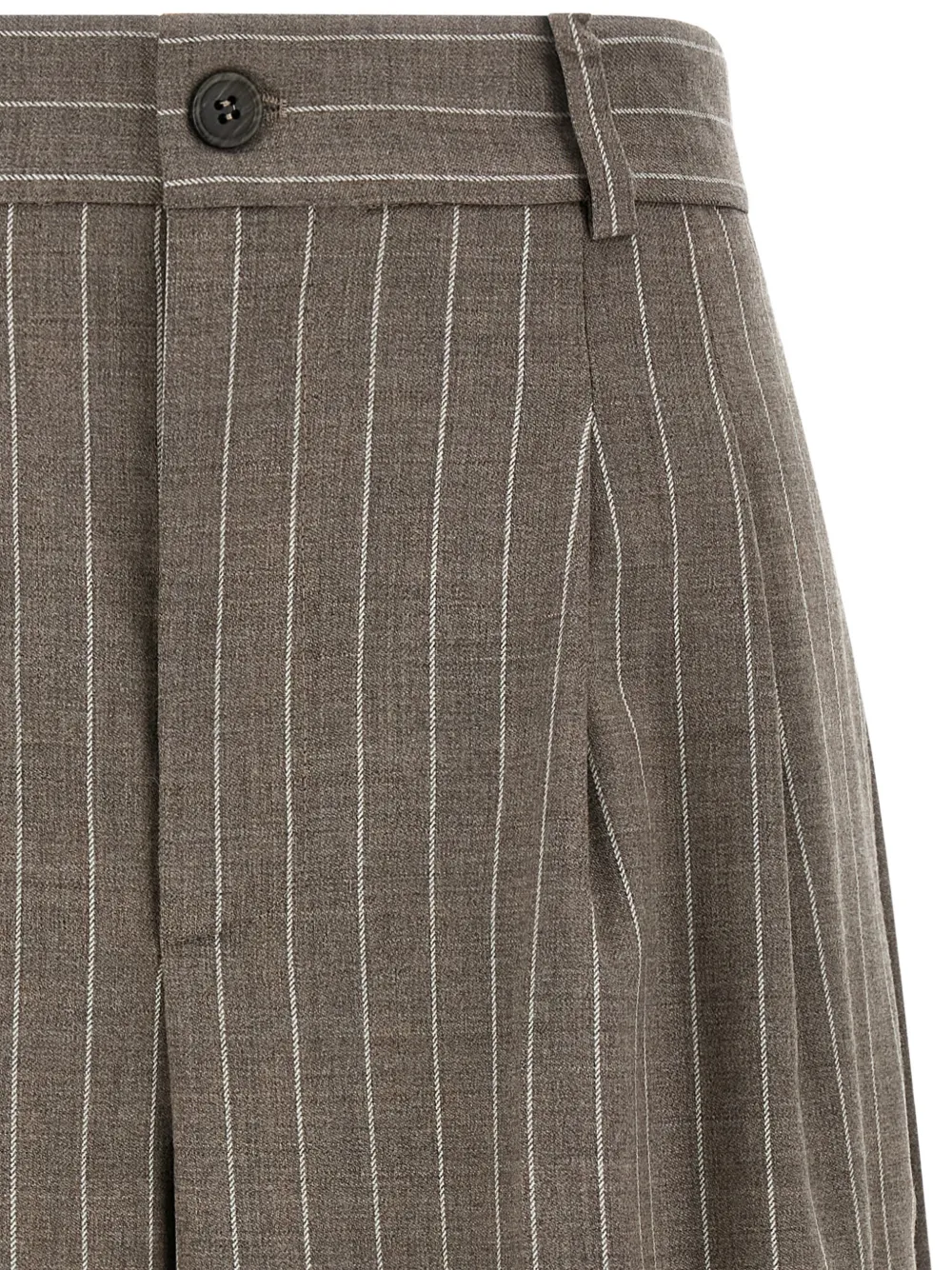P.A.R.O.S.H. Lassie pinstripe-pattern shorts Bruin