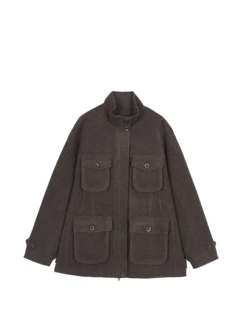 JNBY multi-pocket high-neck jacket