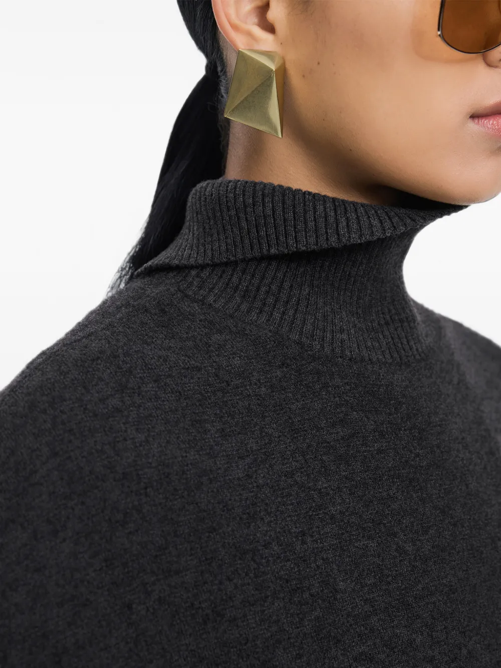 JNBY high-neck vest Grijs