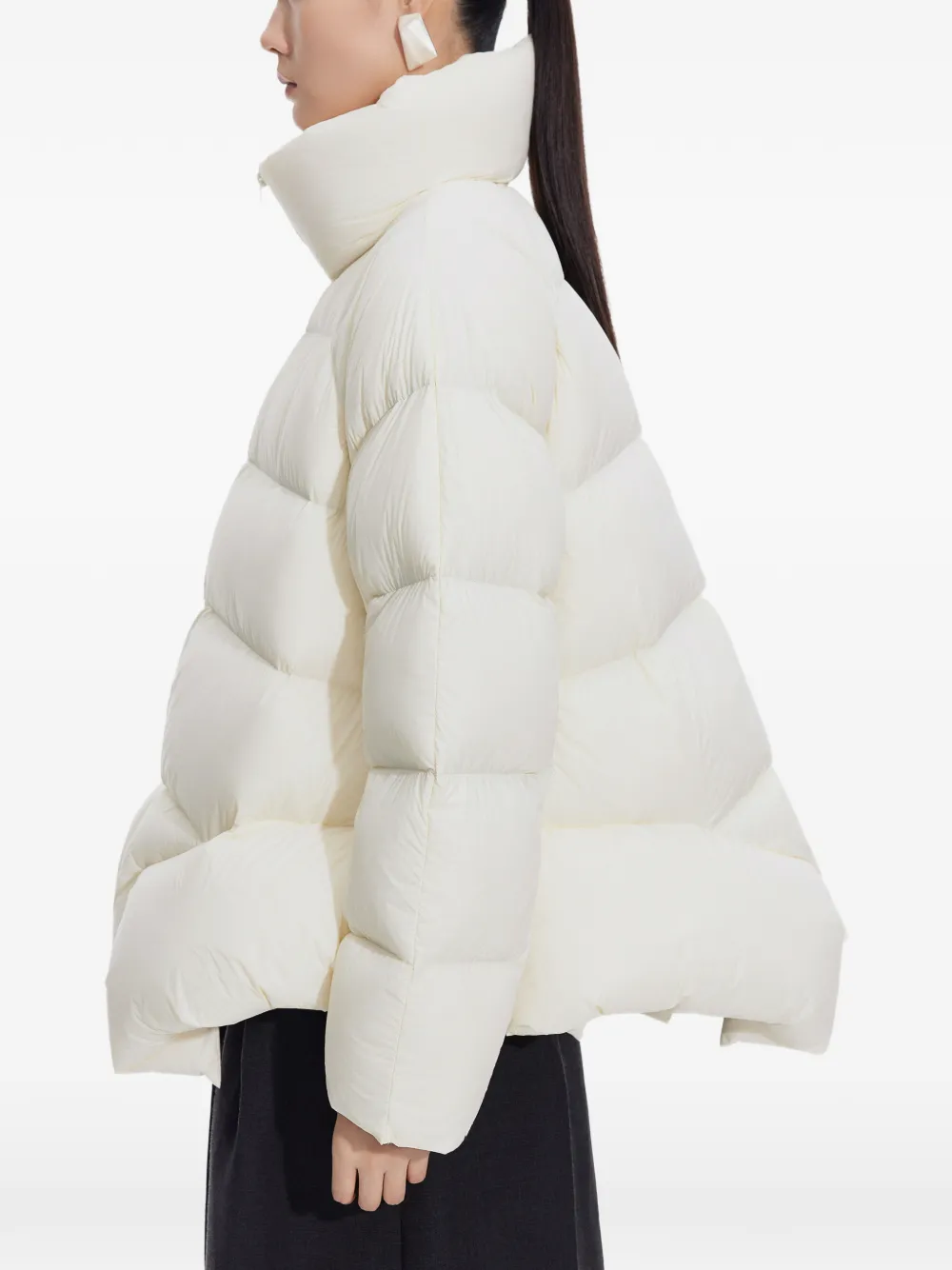 JNBY Oversized donsjack met A-lijn Wit