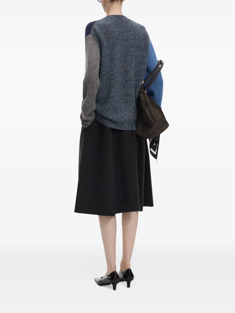 JNBY double-face a-line midi skirt Zwart