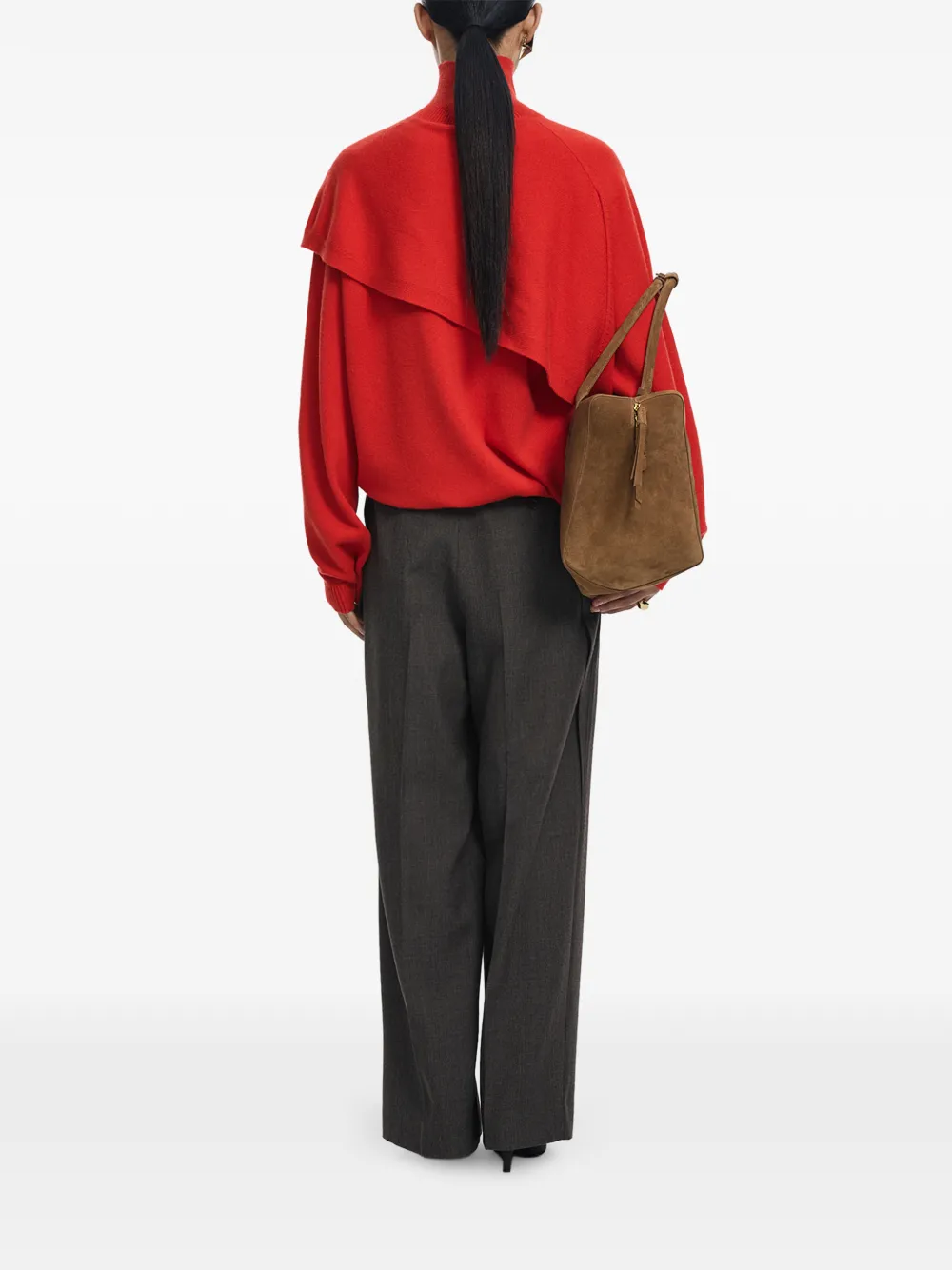 JNBY pleated tailored trousers Bruin