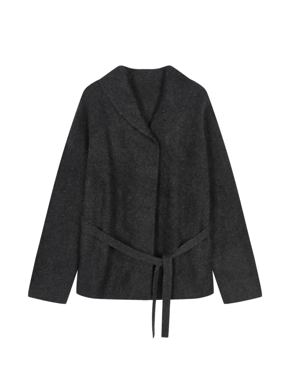 JNBY Vest met sjaalkraag en ceintuur Zwart