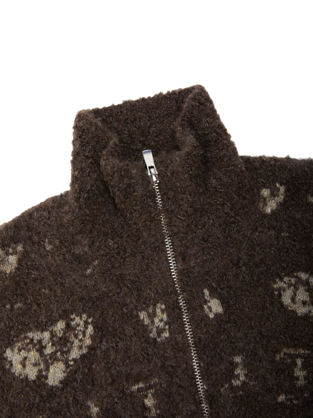 JNBY Vest met rits Bruin