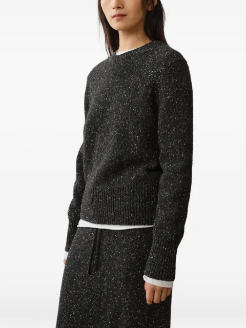 LESS flecked crew-neck sweater