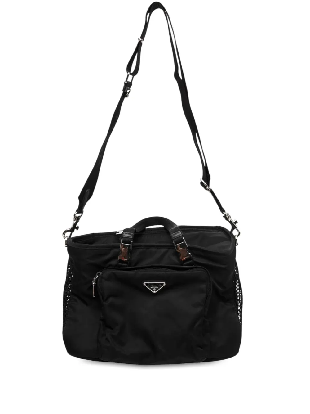 Prada Pre-Owned 2019-2026 Re Nylon Convertible Pet Carrier travel bag - Schwarz