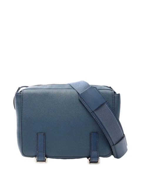 Loewe Pre-Owned 2010-2026 Soft Grained Calfskin Military Messenger Bag XS crossbody bag