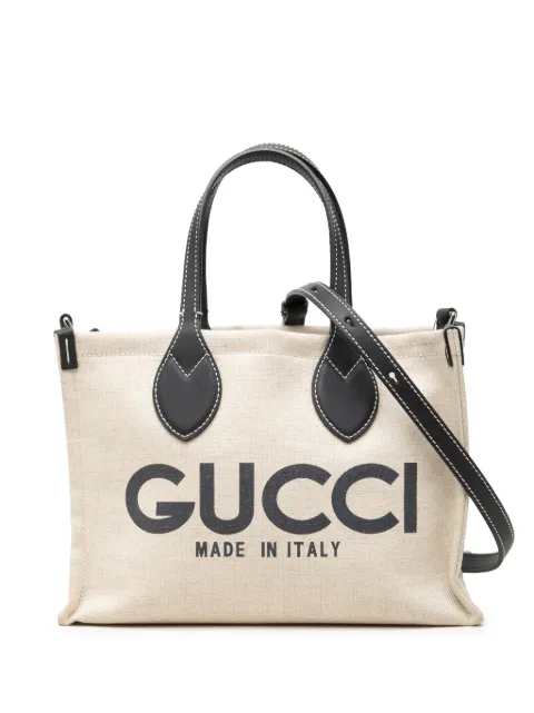 Gucci Pre-Owned 2000-2015 Medium Canvas Logo Tote satchel