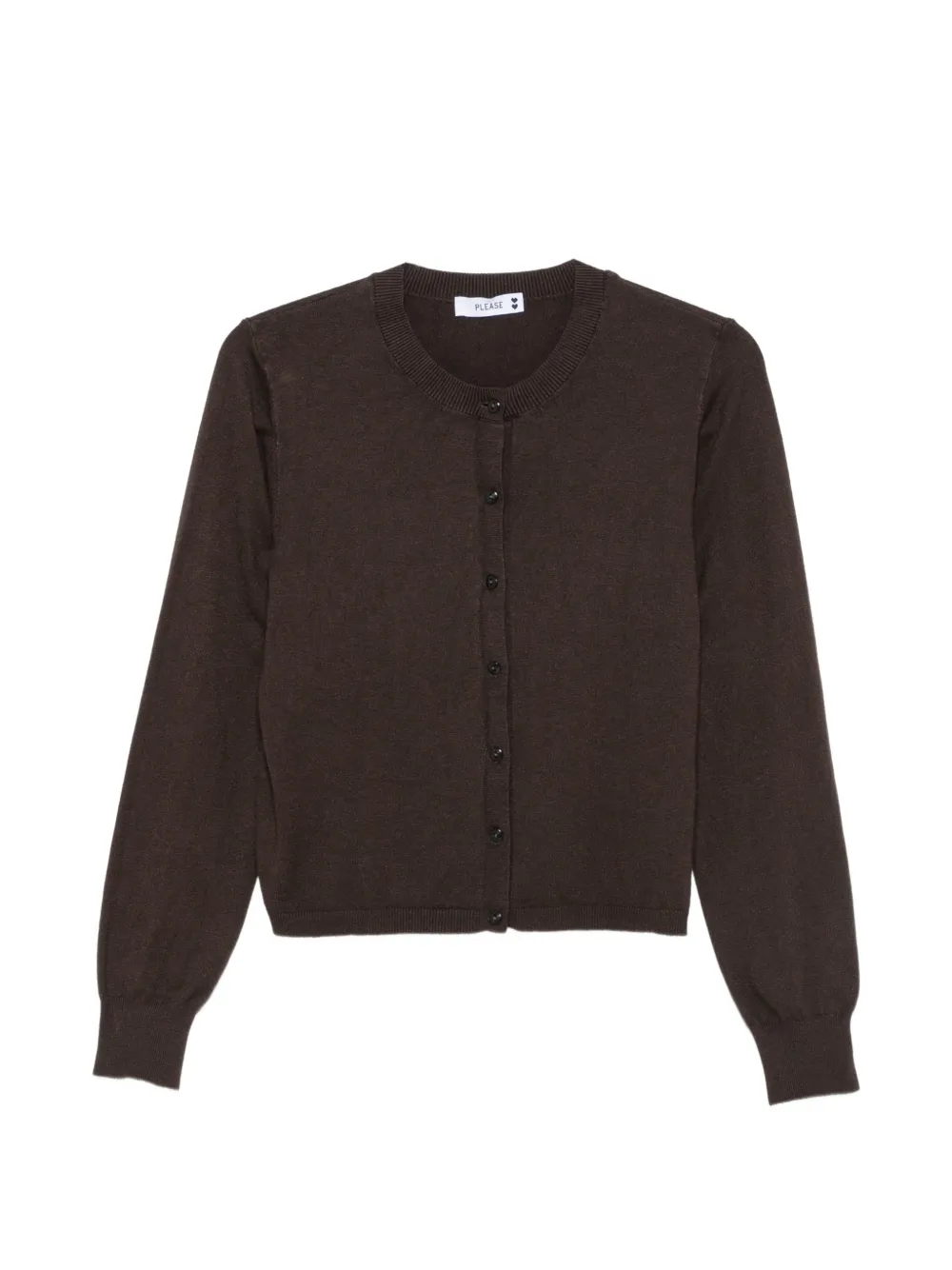 PLEASE button-up cardigan