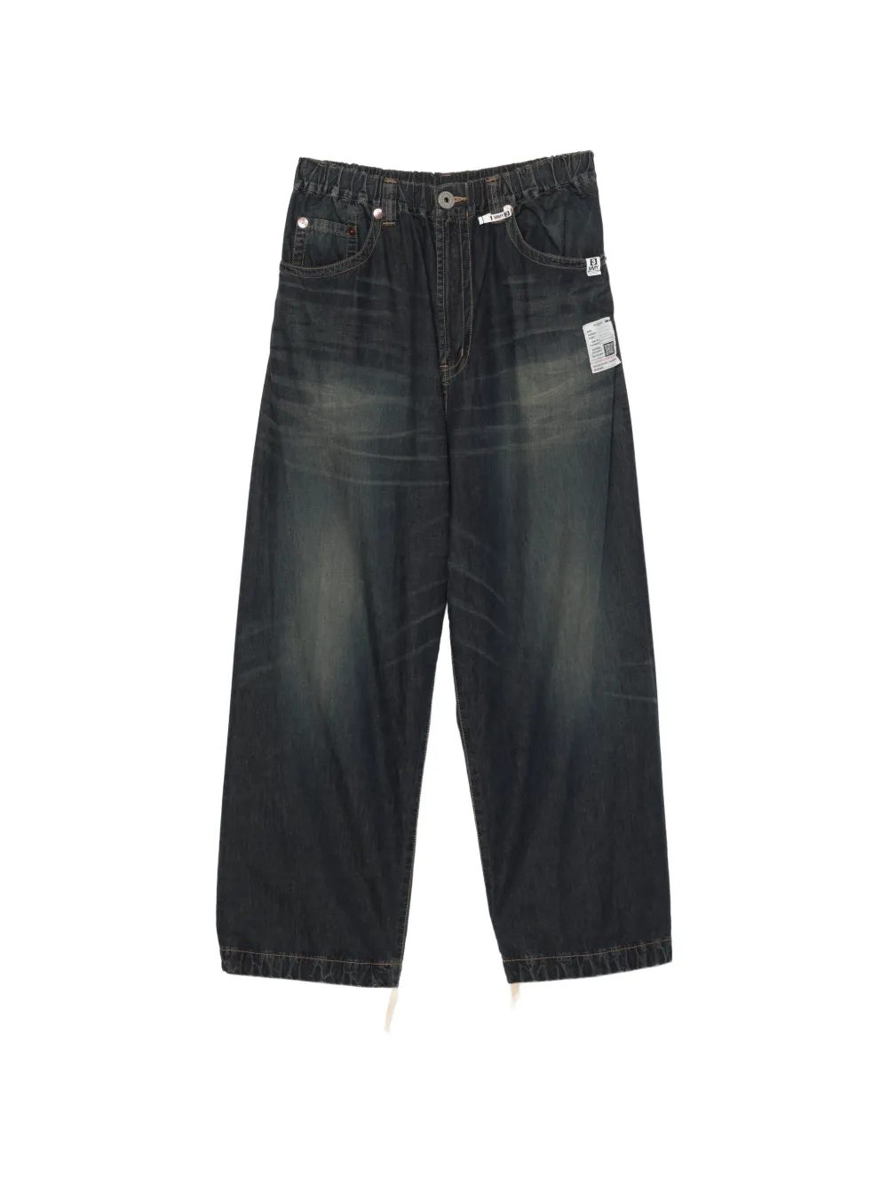 Maison MIHARA YASUHIRO Jeans a gamba ampia - Blu