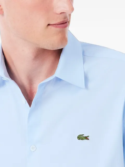 Lacoste regular-fit pinpoint shirt