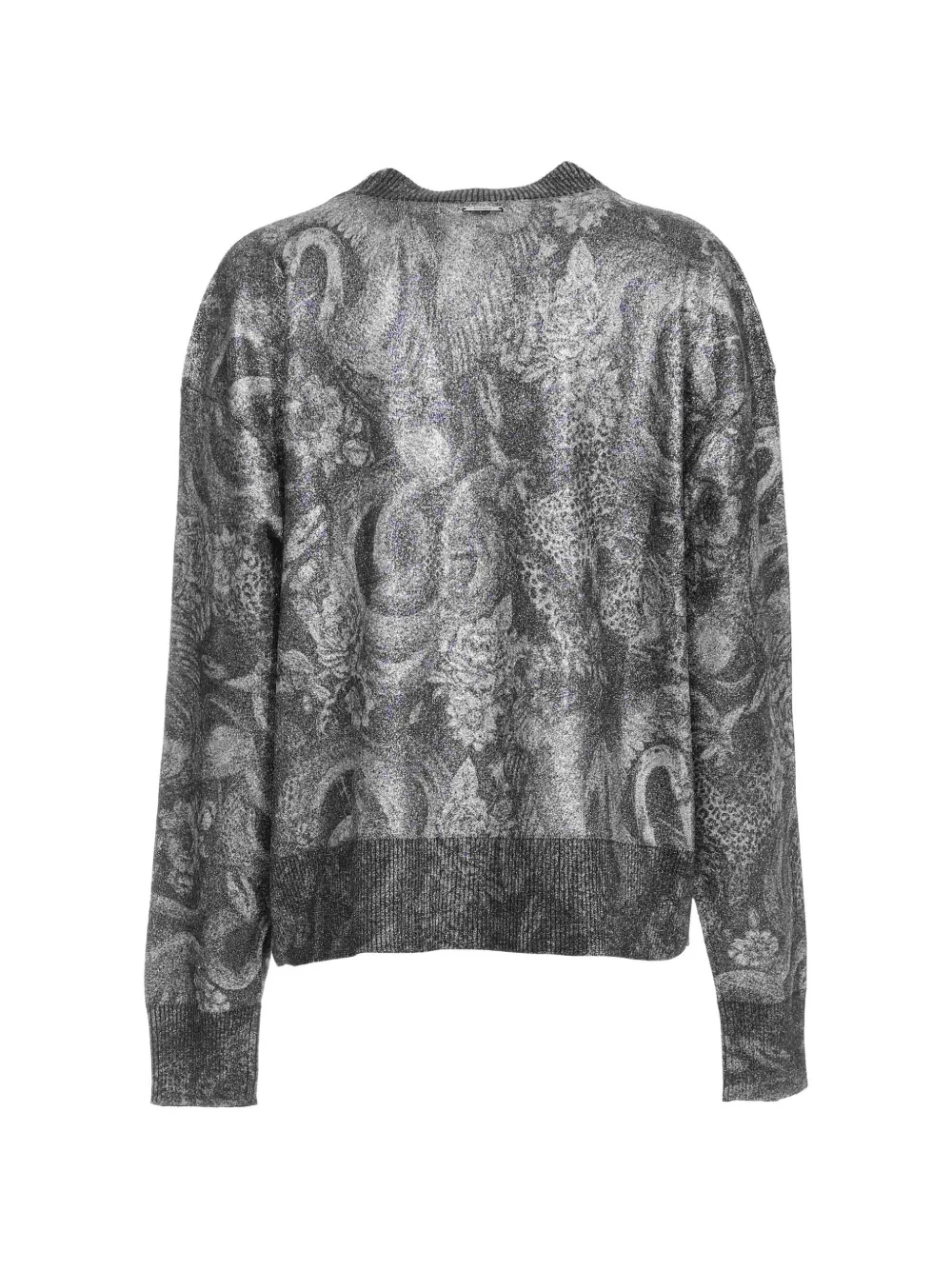 Just Cavalli Vest met bloemenpatroon Grijs