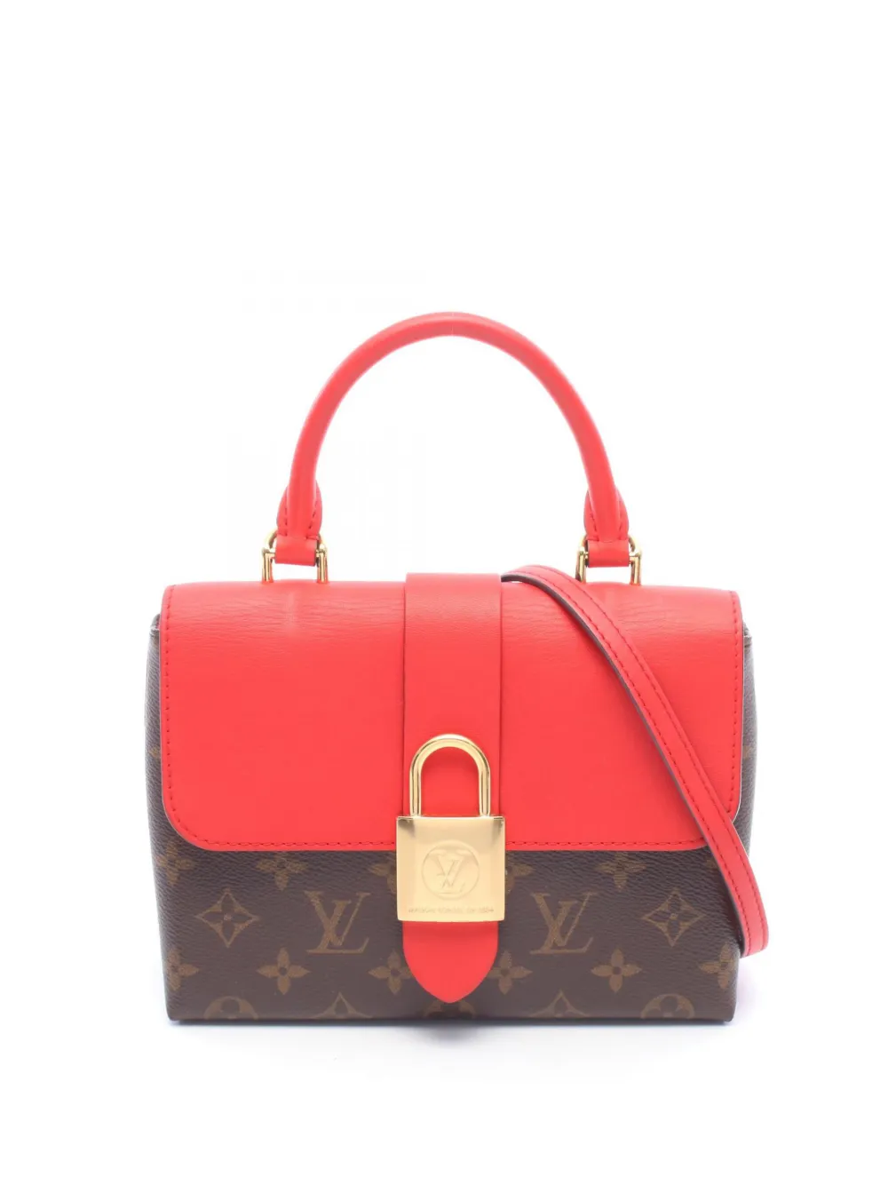 Louis Vuitton Pre-Owned 2019 Monogram Locky BB satchel - Braun