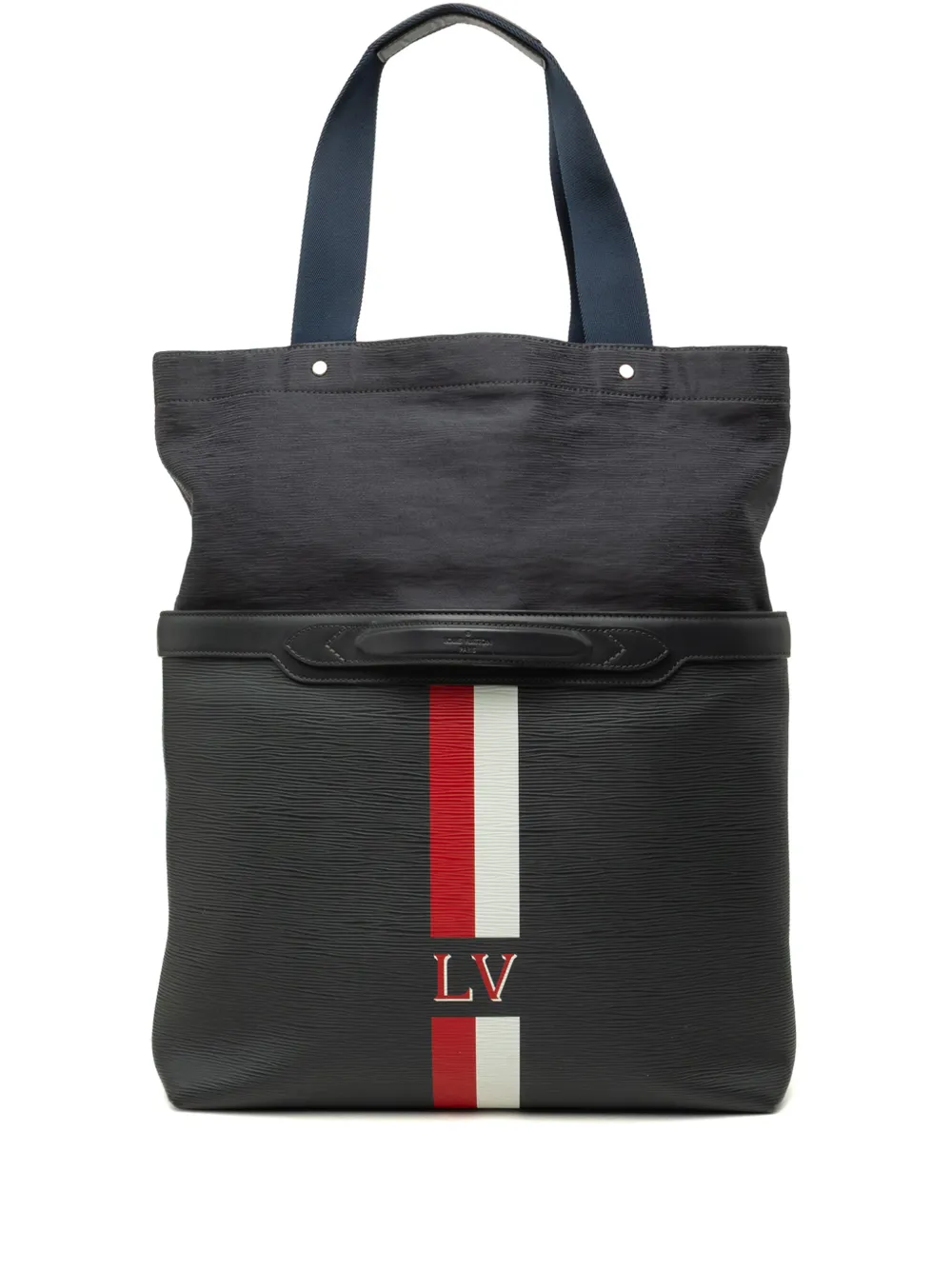 Louis Vuitton Pre-Owned 2016 Epi Paint Stripe Cabas tote bag - Bleu
