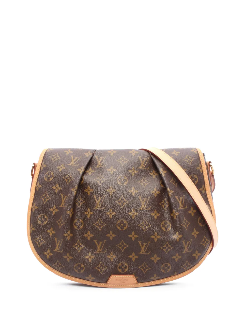 Louis Vuitton Pre-Owned 2011 Monogram Menilmontant MM crossbody bag - Marrone
