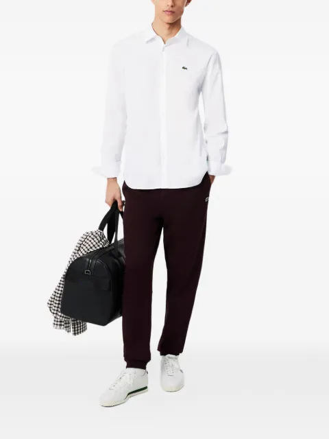 Lacoste regular-fit pinpoint shirt