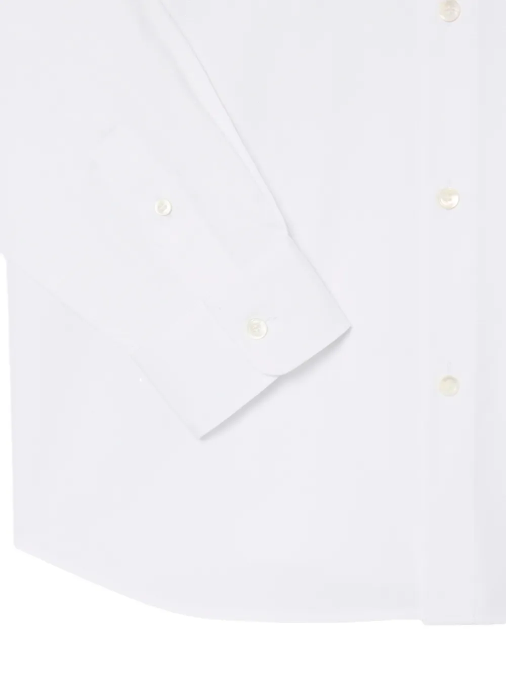 Lacoste regular-fit pinpoint shirt Wit