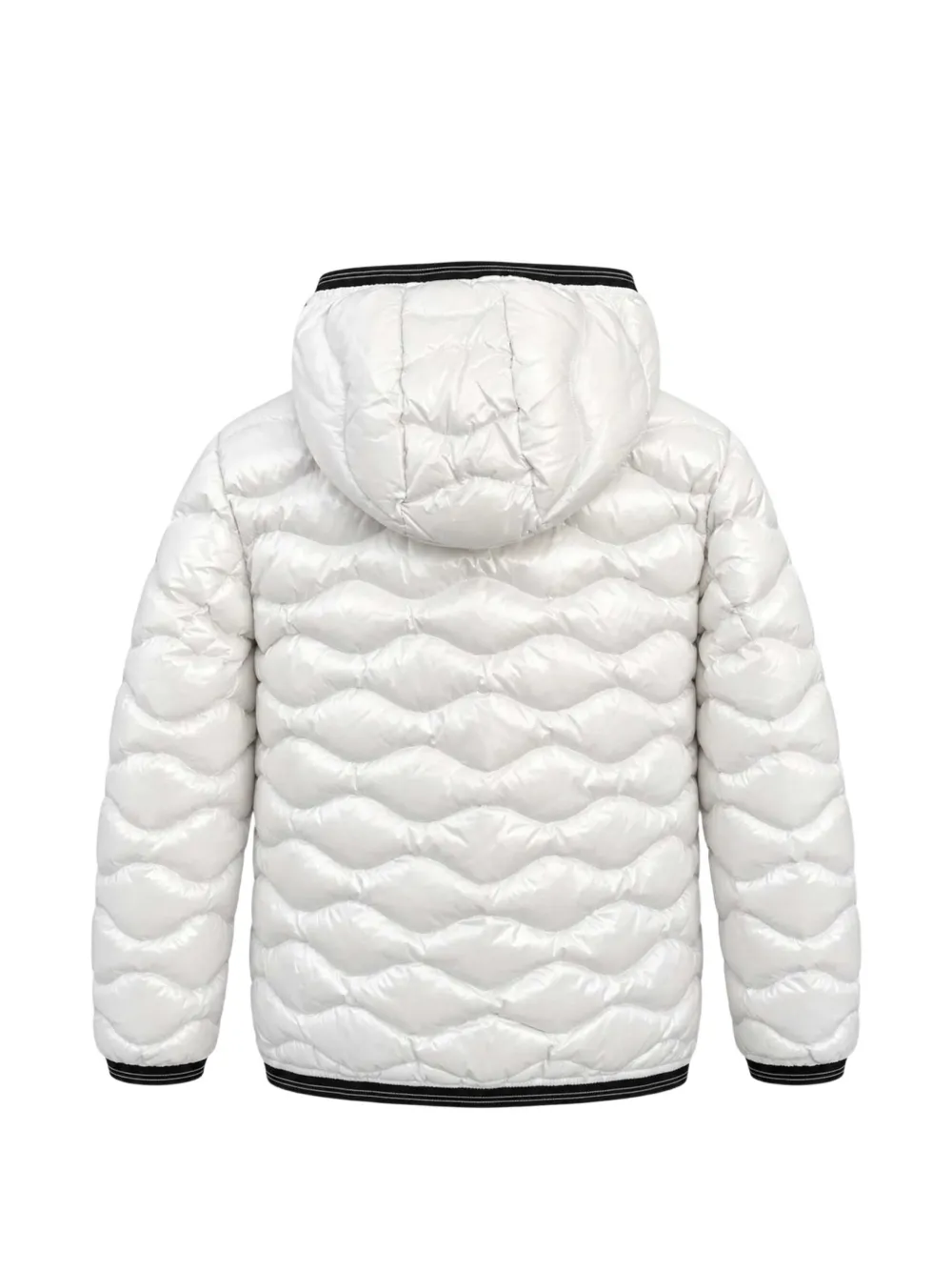 Blauer Brinton quilted hooded coat Wit